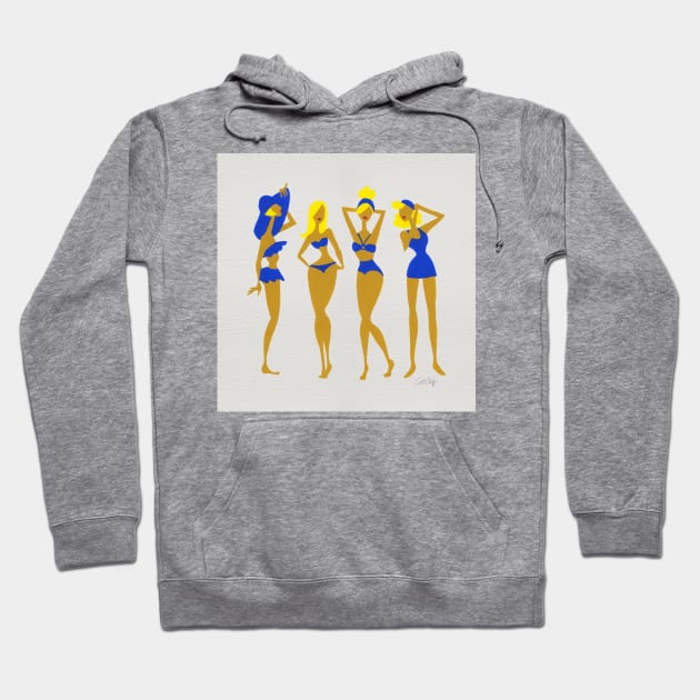 Bombshells - Blonde Hoodie by CatCoq